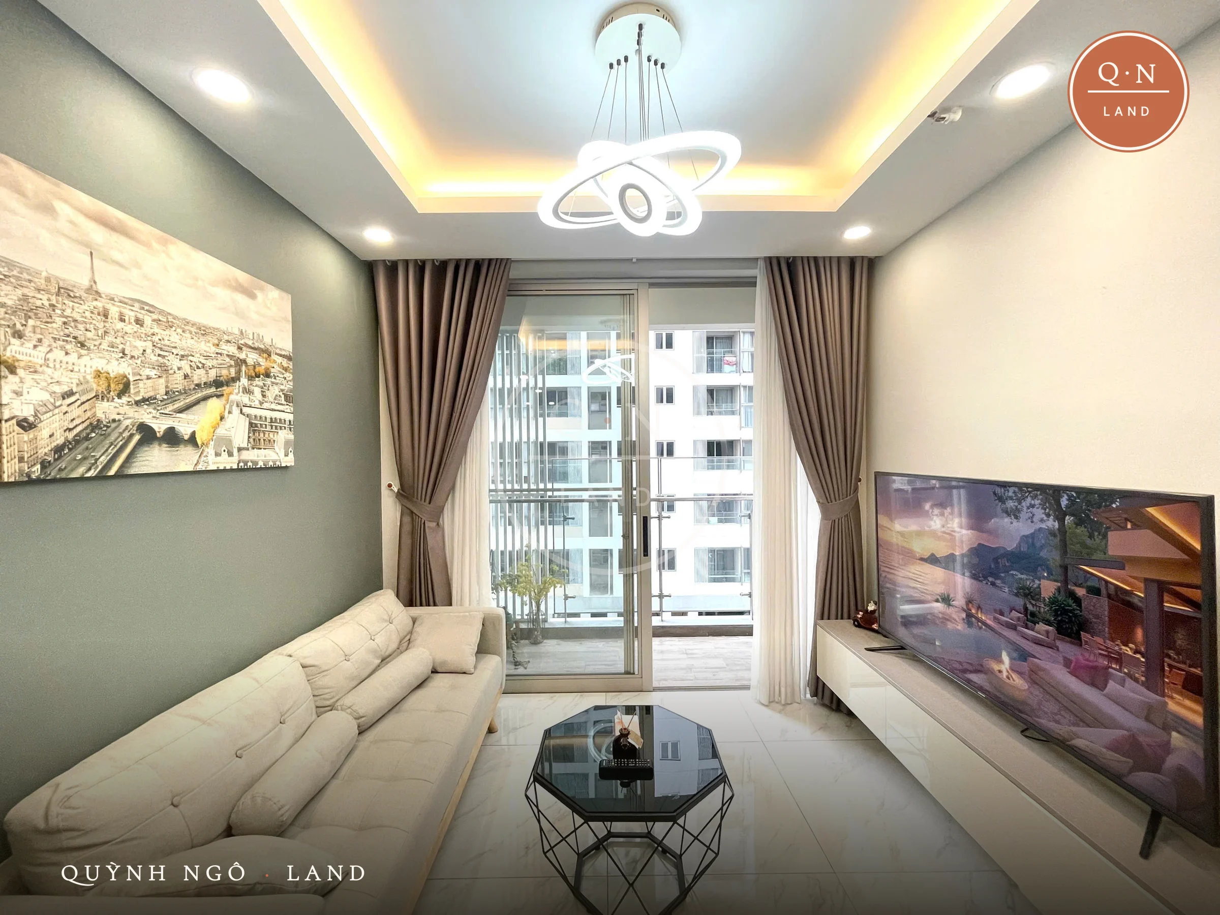Midtown-M6 1PN 62 m² nội thất hiện đại, giá 25 triệu