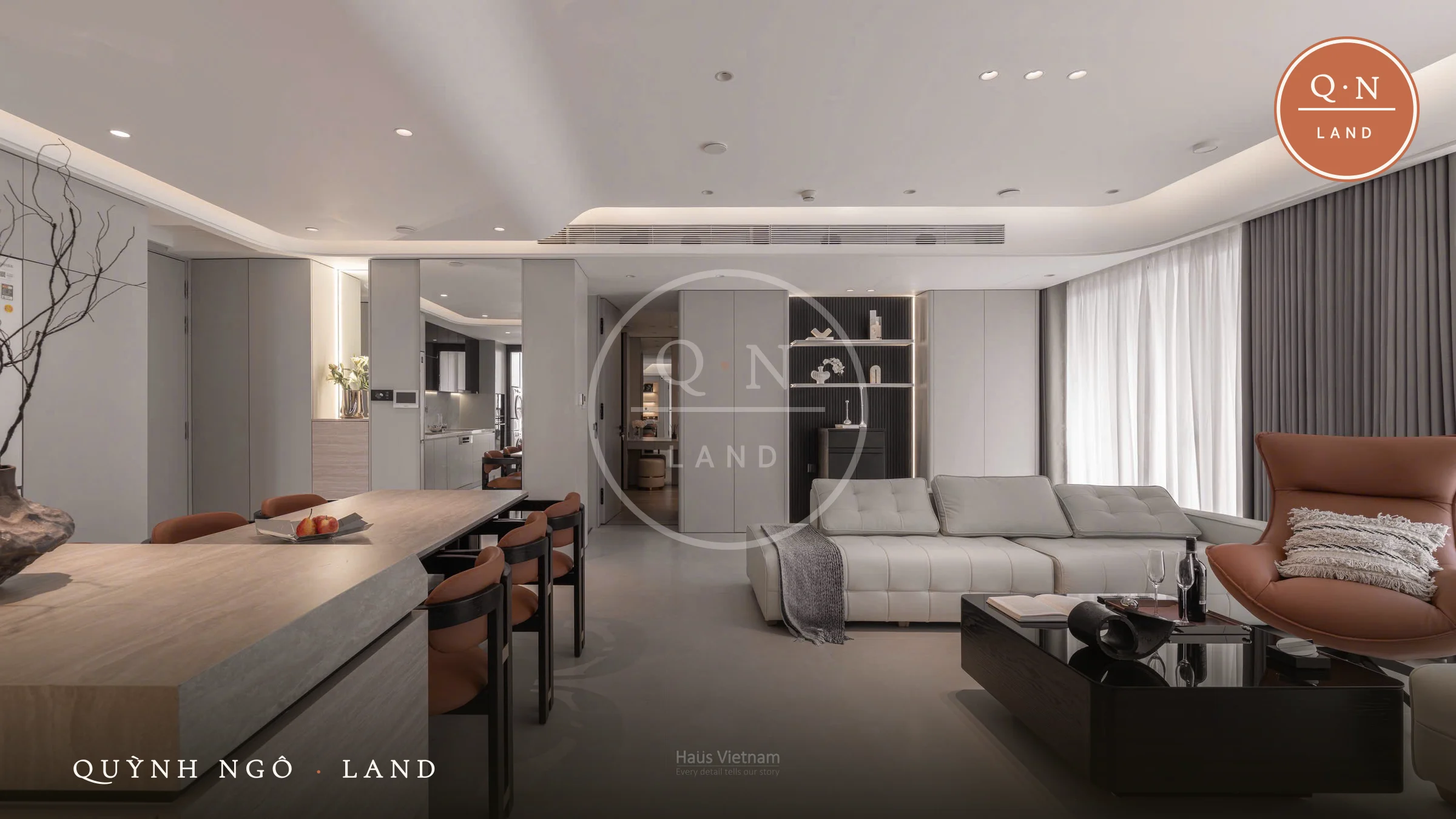 The Infiniti 140 m², 3PN tại 2 Nguyễn Văn Tưởng