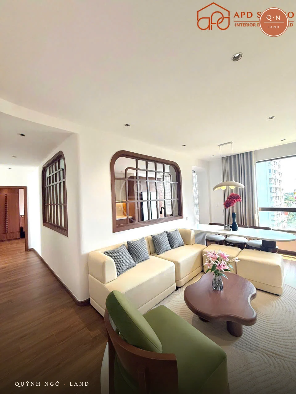 Nam Khang三卧室公寓，面积120 m² 2