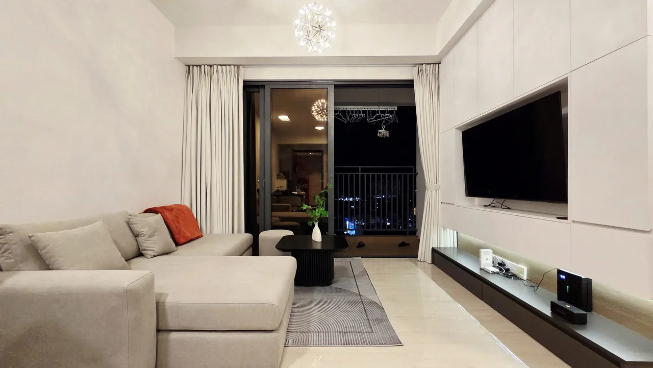 The Infiniti | 1PN 58 m² 아파트, 깔끔하고 보기 좋은 인테리어, 18tr
