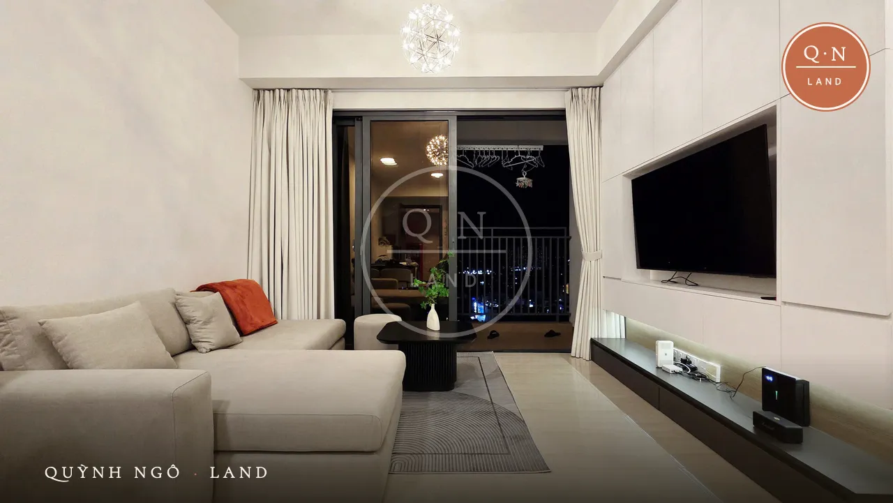 The Infiniti | 1PN 58 m² 아파트, 깔끔하고 보기 좋은 인테리어, 18tr