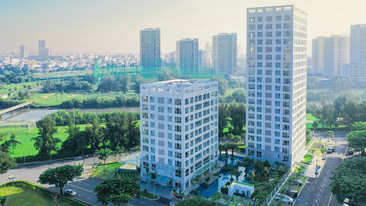 Happy Valley Quận 7－Phú Mỹ Hưng 内配套完善的住宅楼