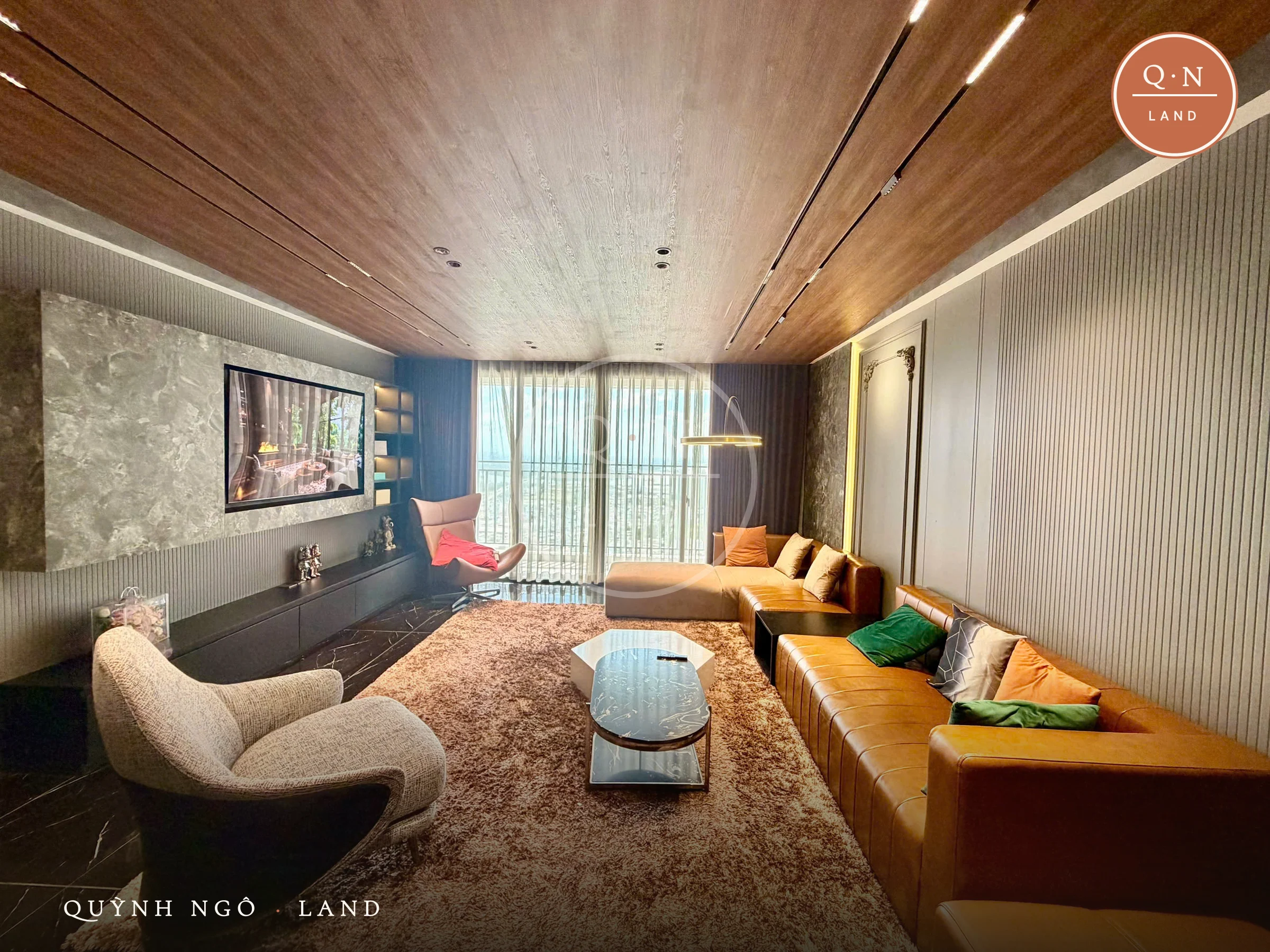 The View 127 m² 两居室公寓，Nguyễn Văn Tưởng, Quận 7 — 月租 45 triệu 2
