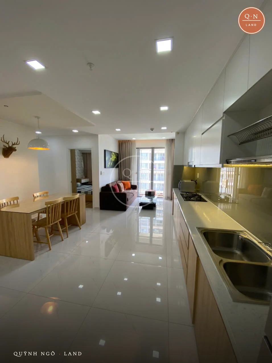 出租 Scenic Valley 1，2 phòng ngủ，77 m²，21 triệu VNĐ/Tháng