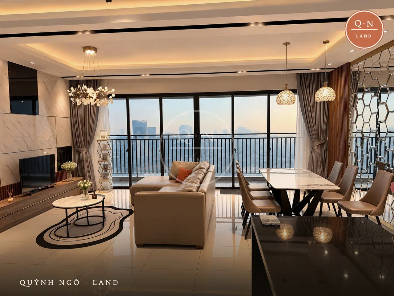 Căn hộ The View 3 phòng ngủ, 148 m² tại Phường Tân Mỹ